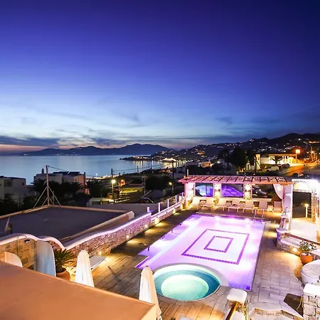 米科诺斯达米安诺斯酒店 3* Mykonos Town